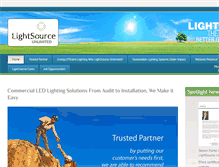 Tablet Screenshot of lightsourceunlimited.com